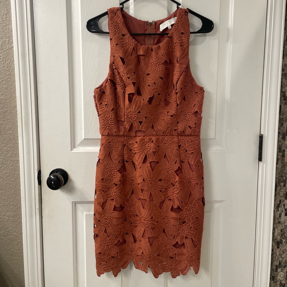 ASTR mini floral dress